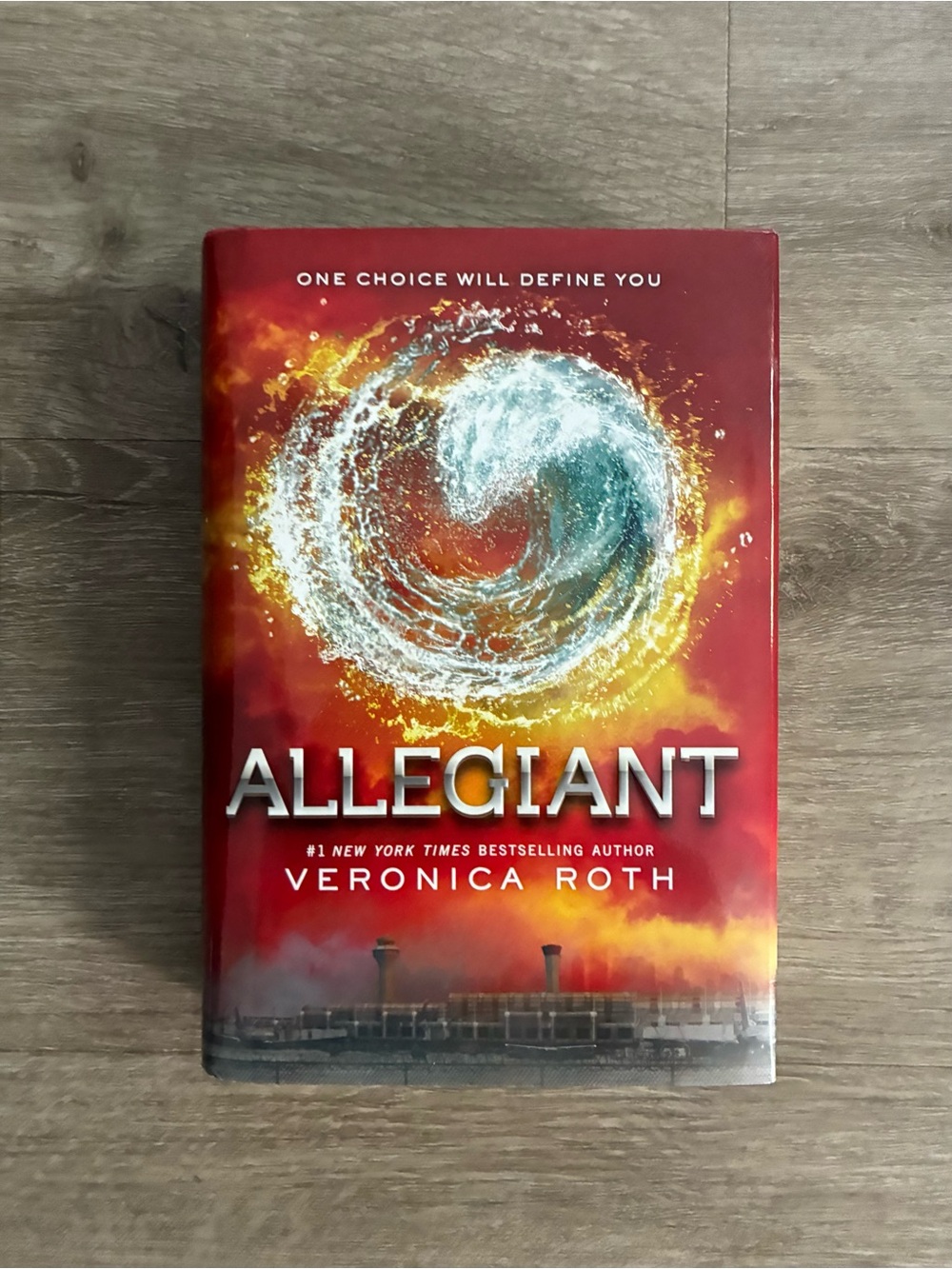 Allegiant by - Red Hardcover Book